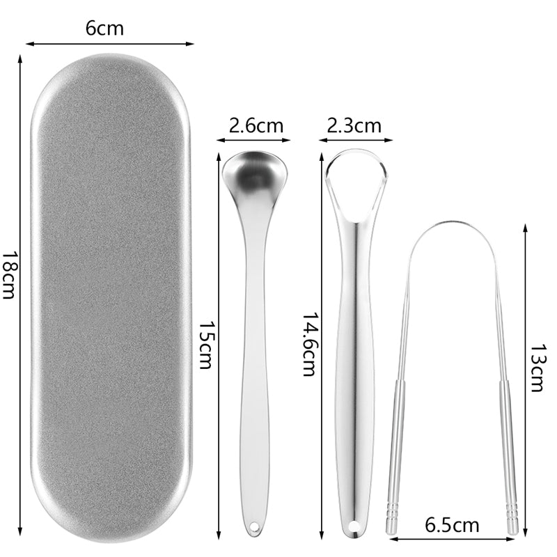 Tongue Scraper Set