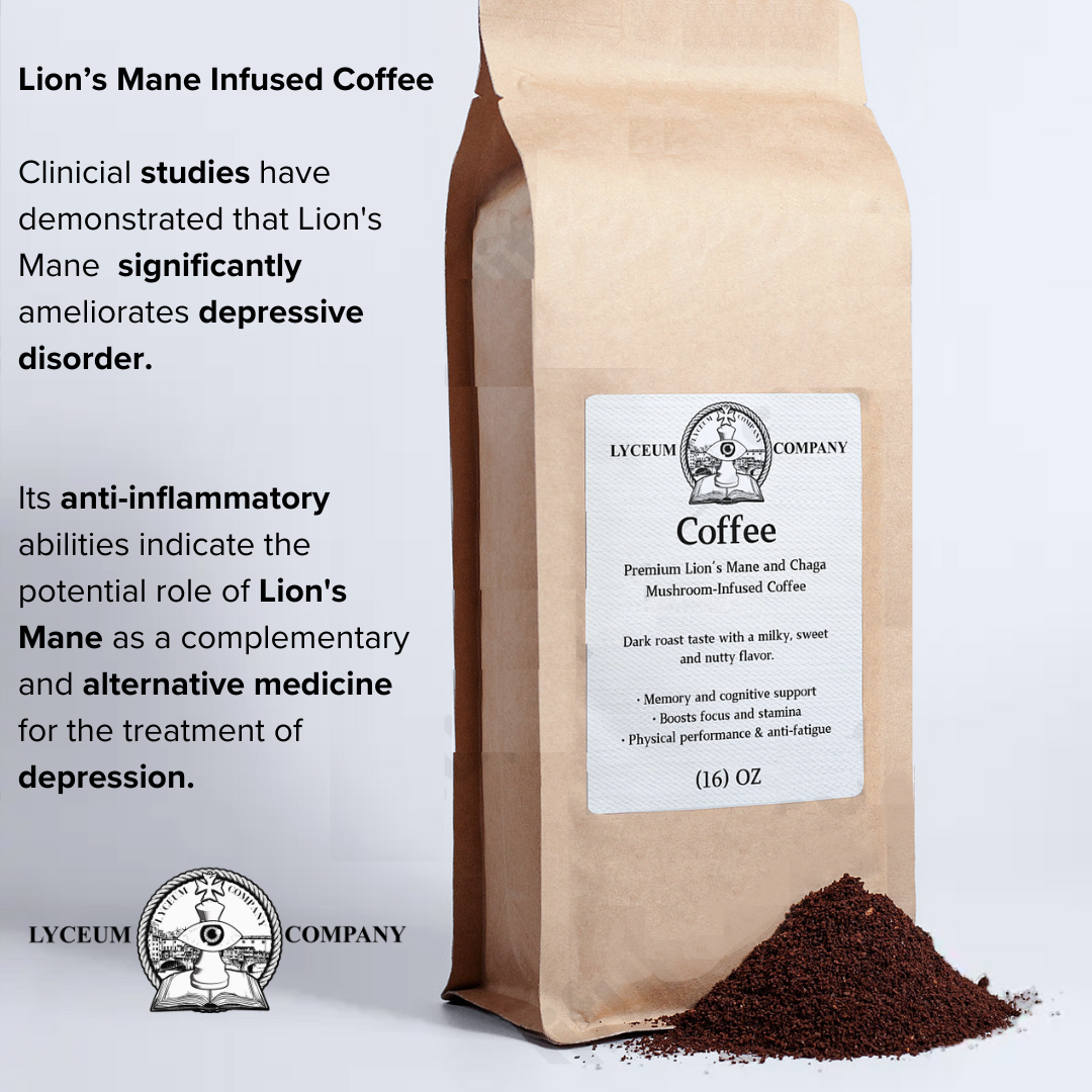 Mushroom Coffee Fusion - Lion’s Mane & Chaga 16oz